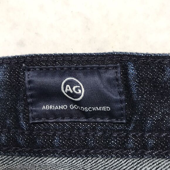 AG ADRIANO GOLDSCHMIED Tellis Jeans Men 30R (32x34) Dark Indigo Wash Modern Slim - Picture 11 of 16